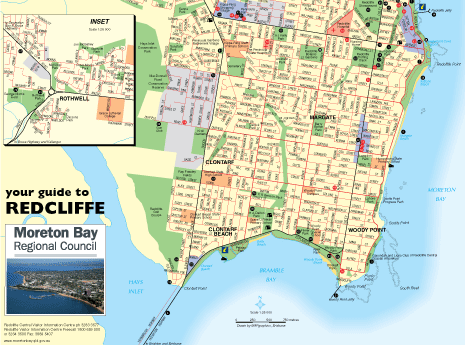 Map Of Redcliffe Qld Mapgraphics - Custom Mapping Specialists